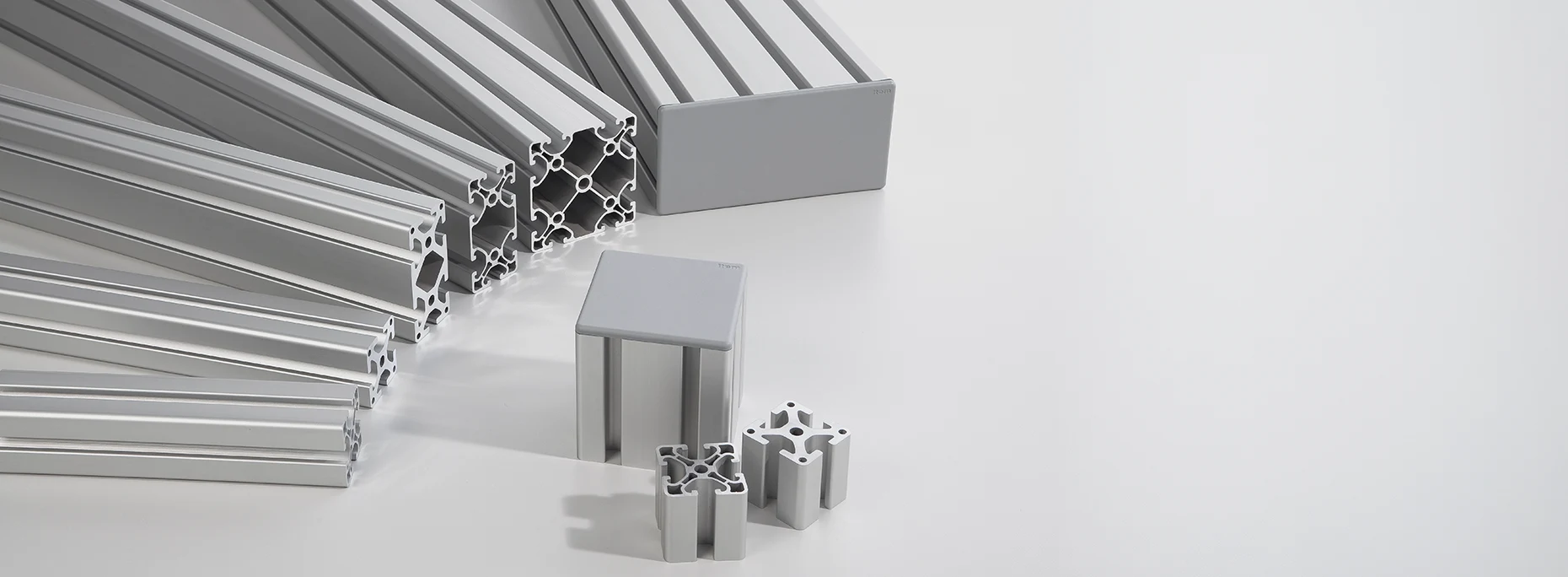 item modular aluminium profiles and their cross sections