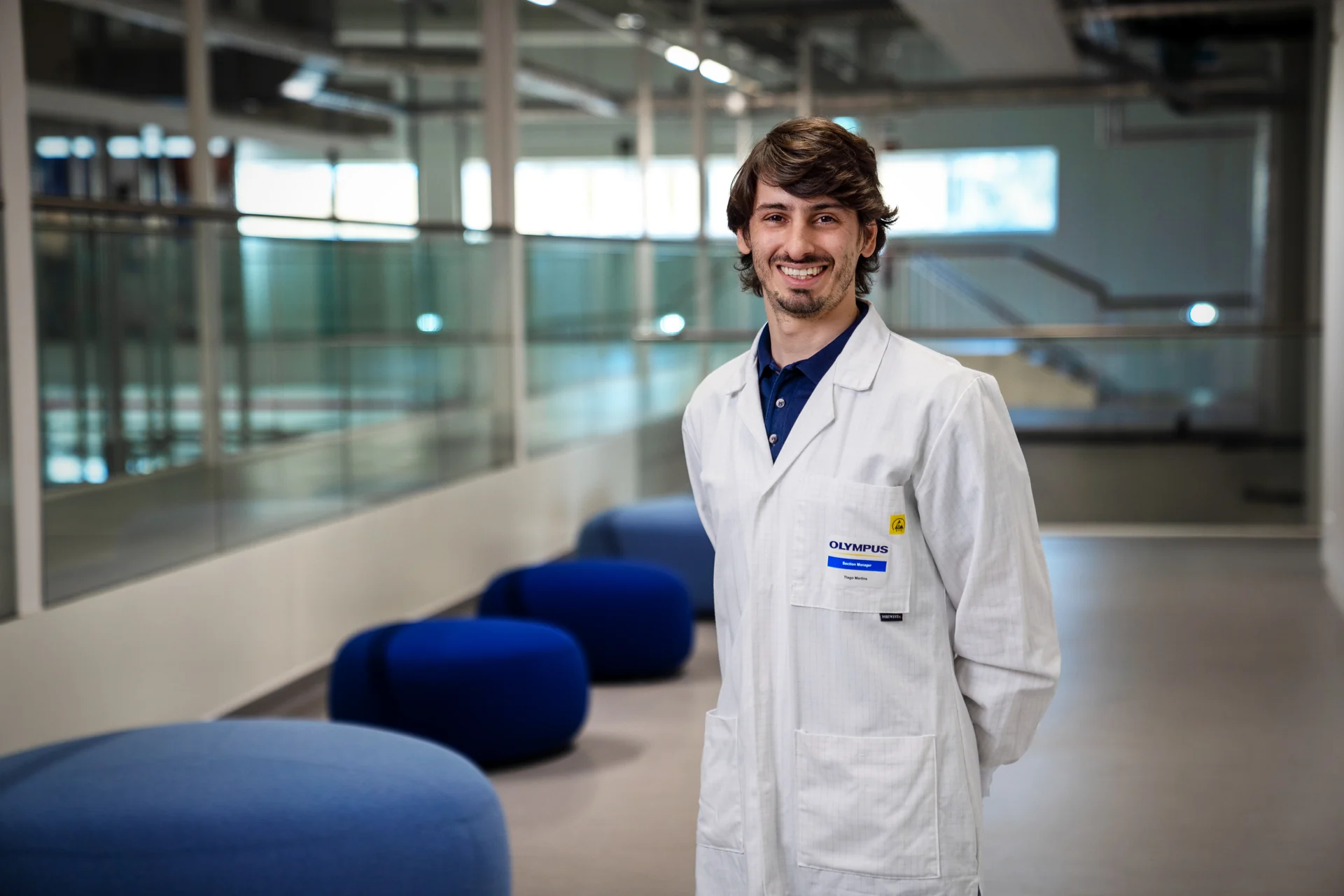 Tiago Martins at Olympus Medical Products Portugal