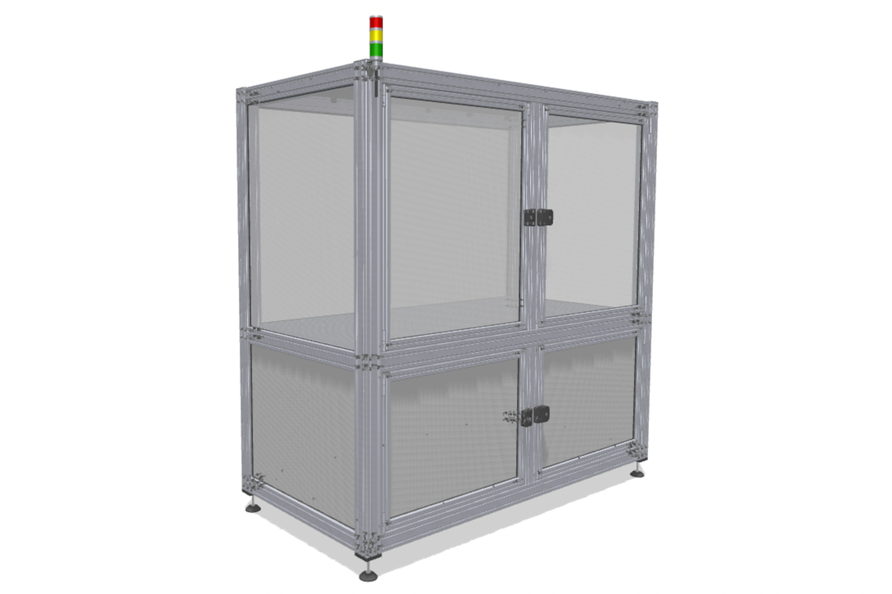Basic MB machine cabin with 2 functional sections