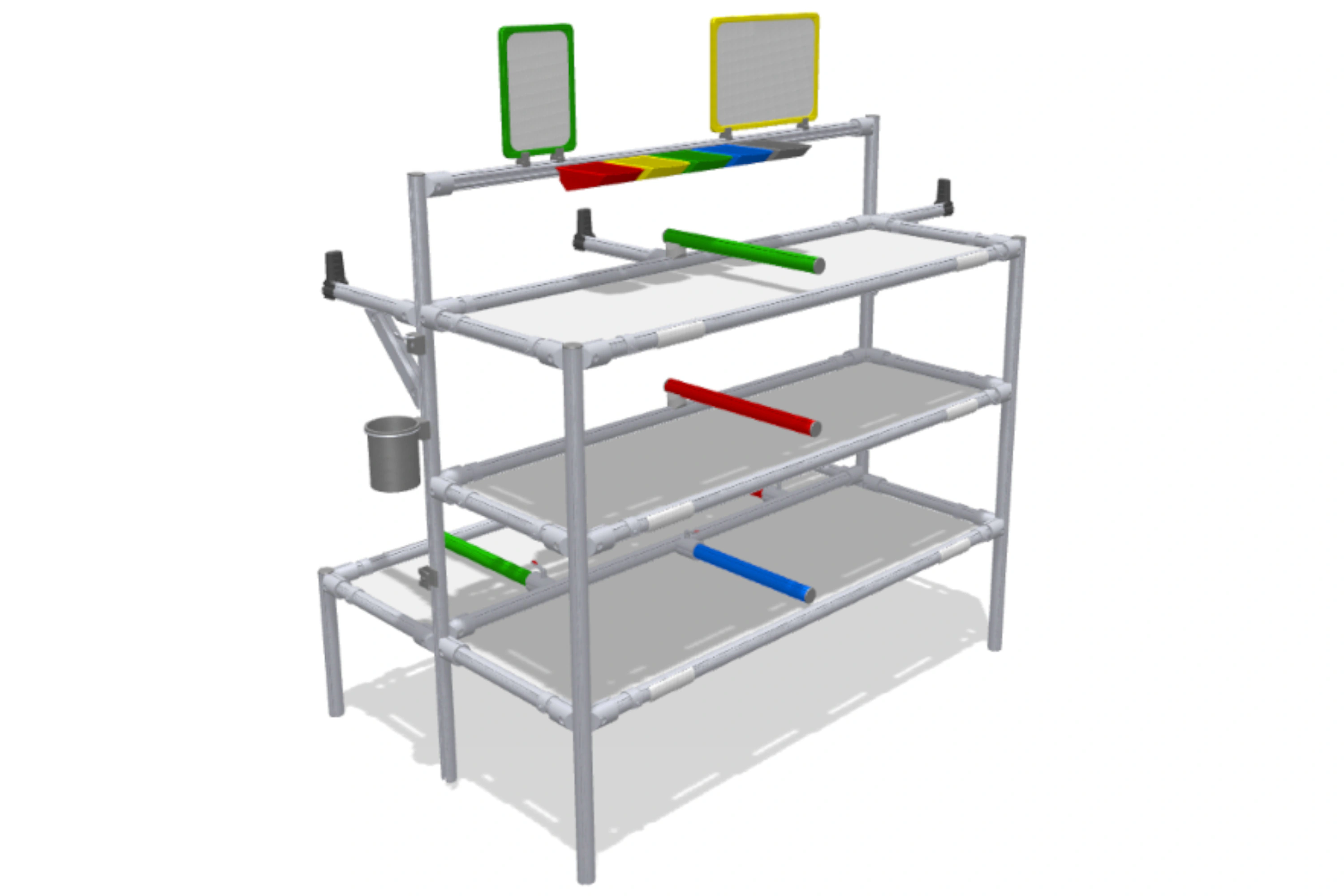 Top Module – Lean Production supply rack