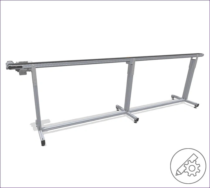 Basic model Timing Belt Conveyor - non-accumulating