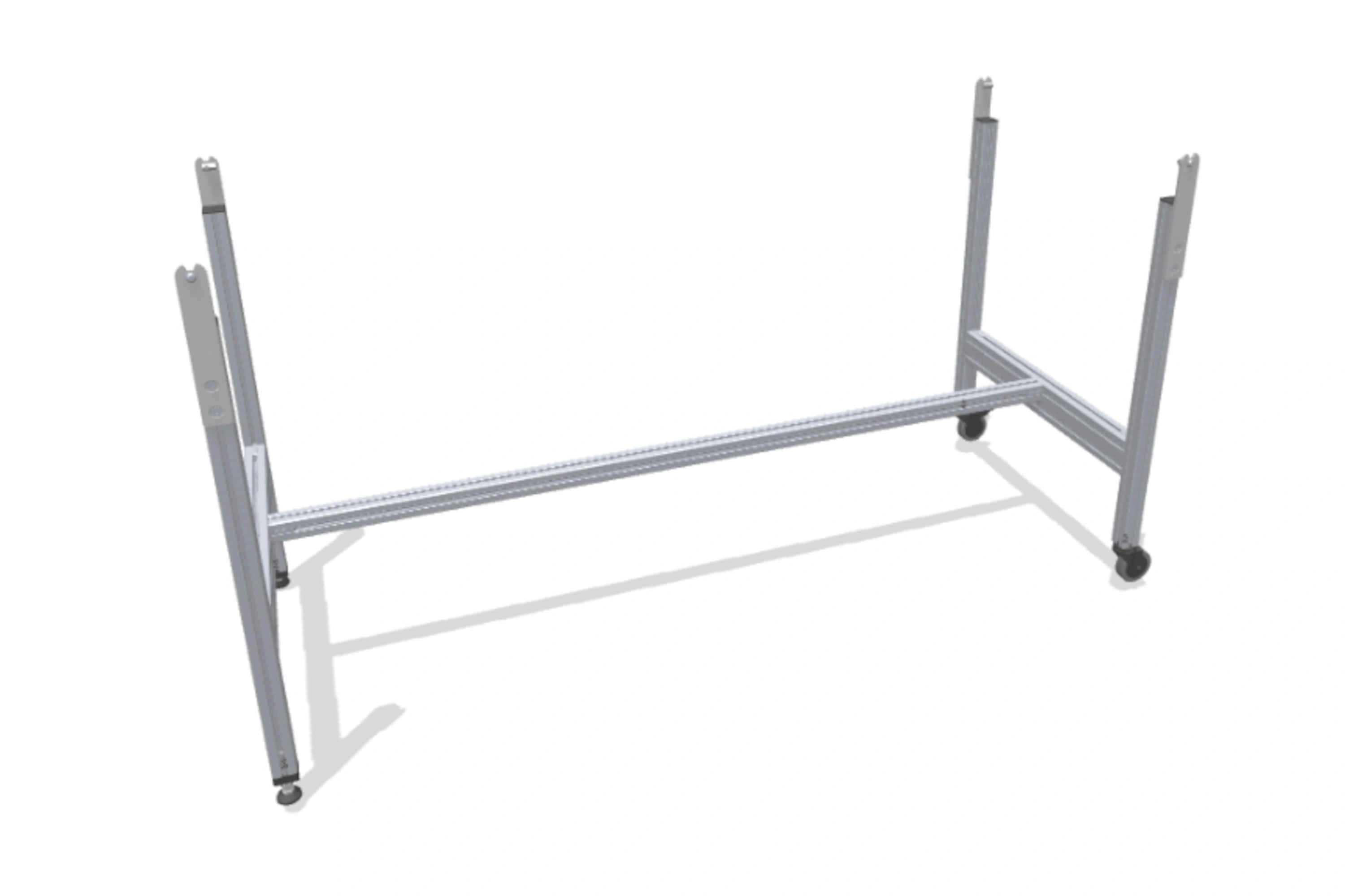 H-stand frame - width and incline configurable
