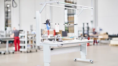 Ergonomic item workstation system