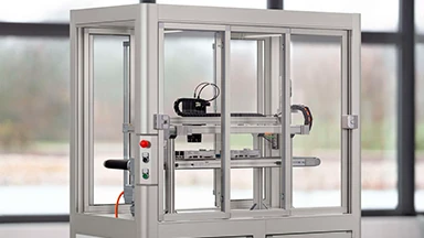 Modular machine guard and safety enclosure